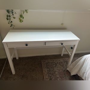 IKEA HEMNES DESK WHITE